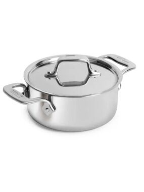 All-Clad Metal Crafters LLC / Stainless Steel / Mini Ovenware / Covered / Dutch